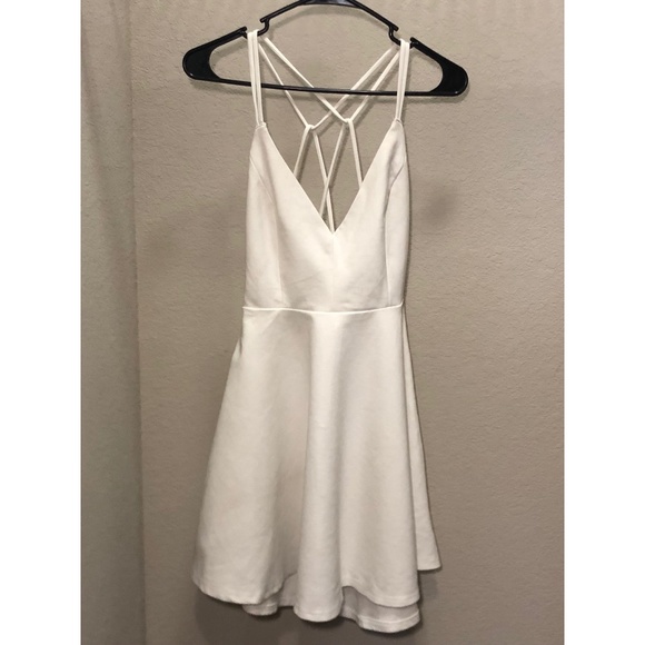 Papaya Dresses White Casual Midi Dress Poshmark